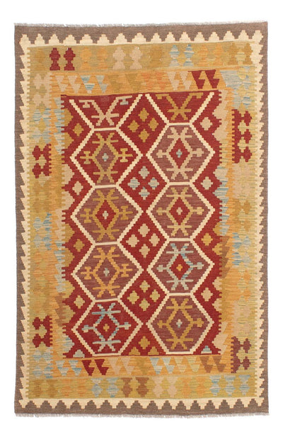 Kelim Fars Teppich 147x199cm - mehrfarbig