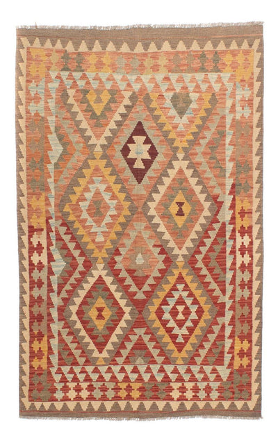 Kelim Fars Teppich 147x202cm - mehrfarbig
