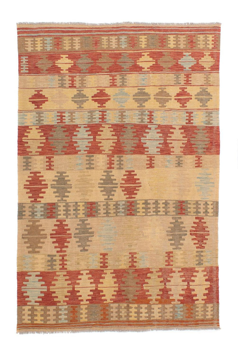 Kelim Fars Teppich 152x196cm - mehrfarbig
