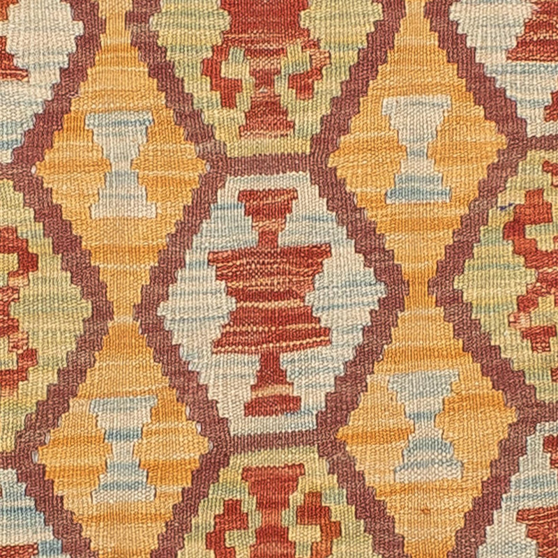 Kelim Fars Teppich 146x201cm - mehrfarbig