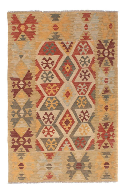 Kelim Fars Teppich 144x194cm - mehrfarbig