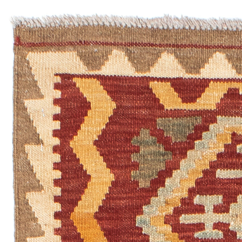 Kelim Teppich - Oriental 76 x 196 cm - hellbraun