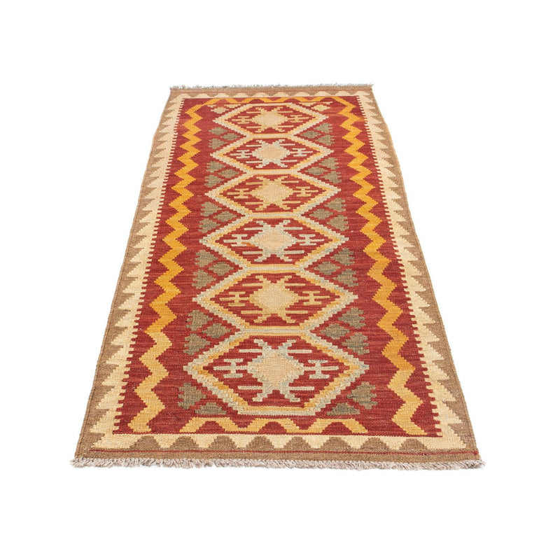 Kelim Teppich - Oriental 76 x 196 cm - hellbraun