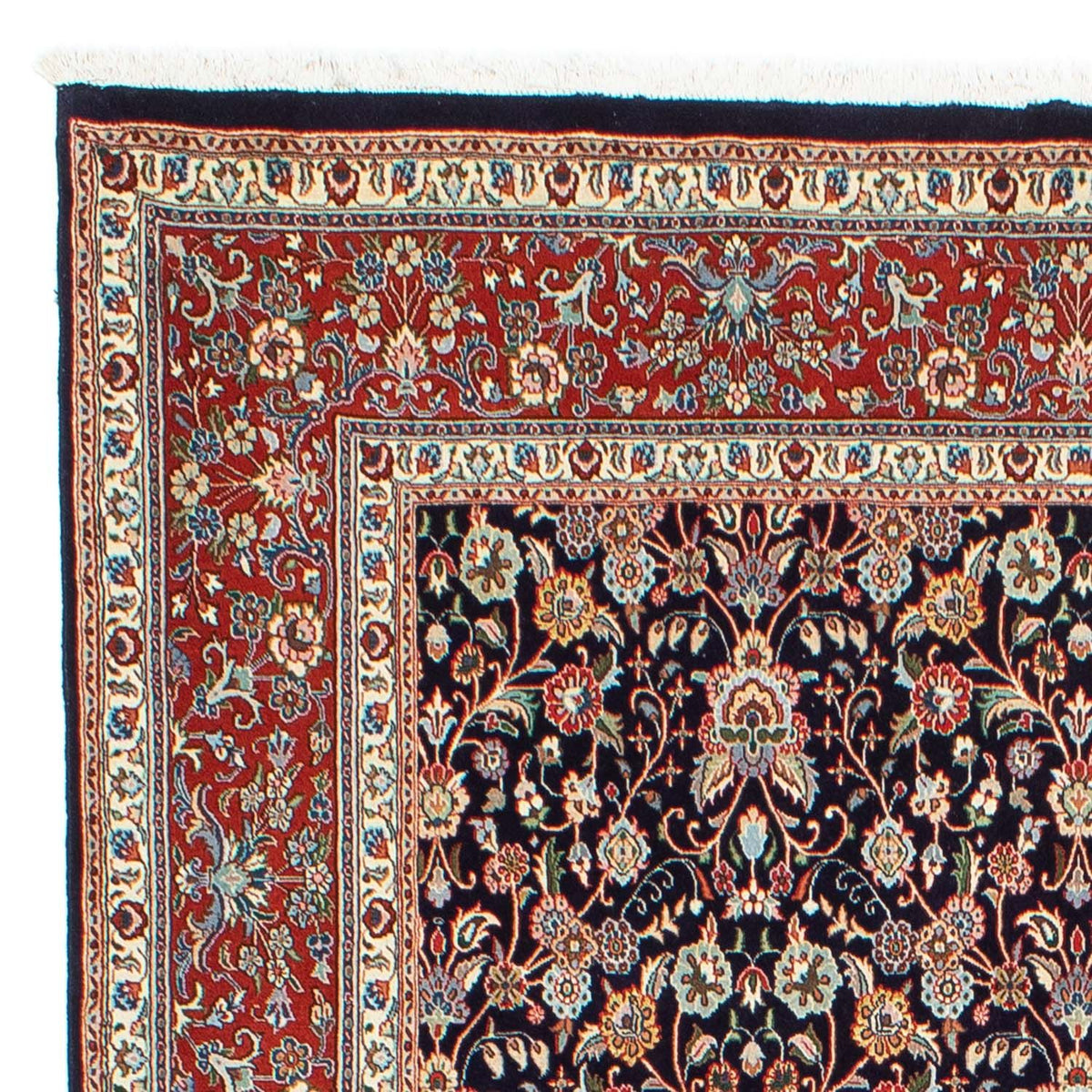 Moud Teppich 196x283cm - Perserteppich - schwarz