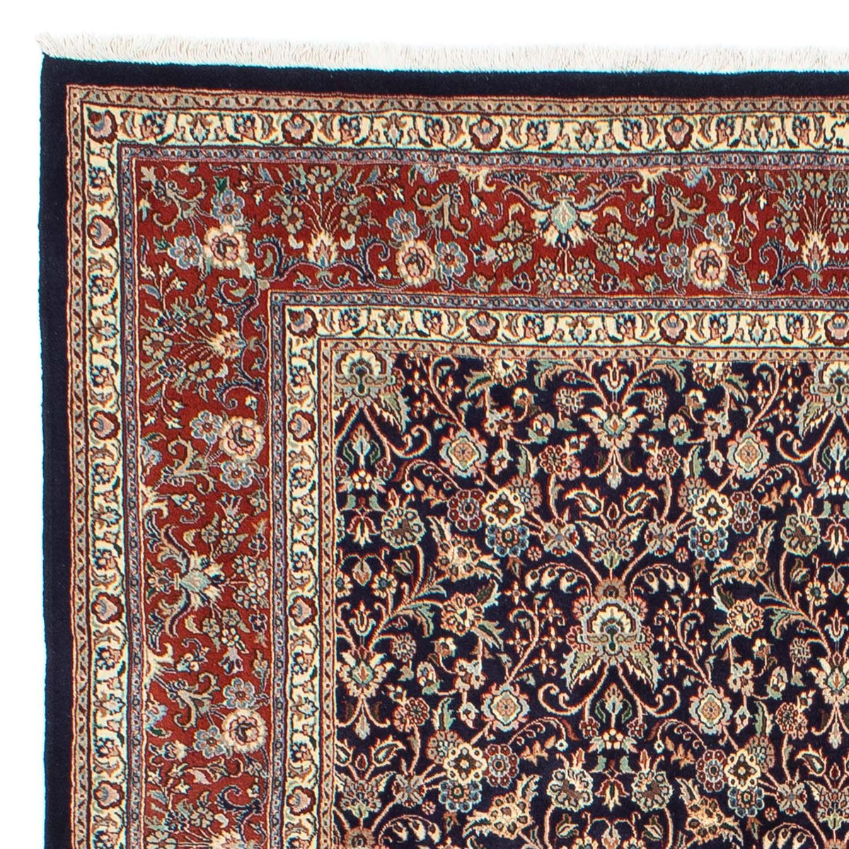 Moud Teppich 200x298cm - Perserteppich - schwarz