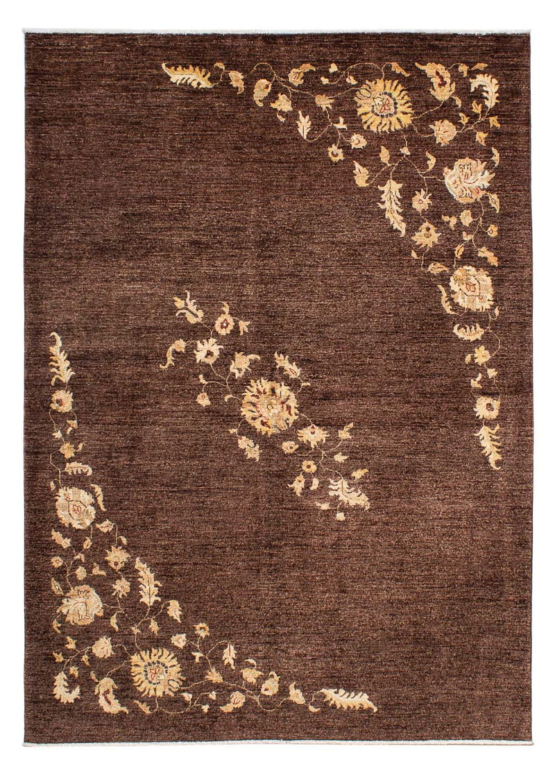Farahan Teppich 172x237cm - Perserteppich - braun