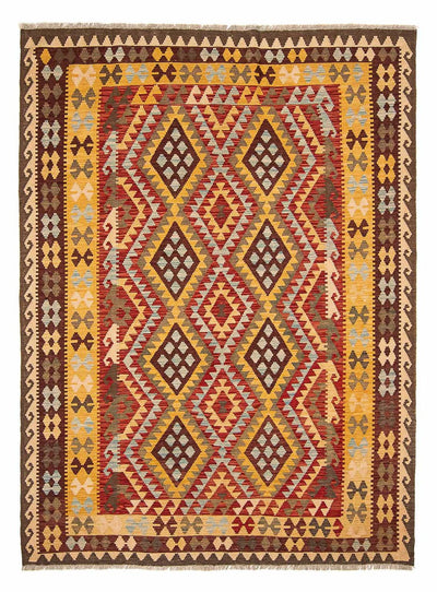Kelim Maimene Teppich 208x289cm - mehrfarbig