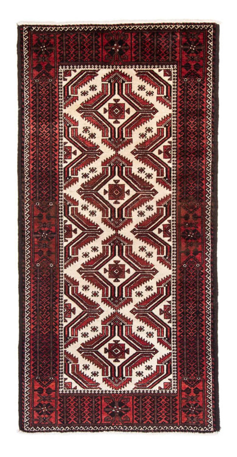Belutsch Teppich 103x218cm - Orientteppich - rot