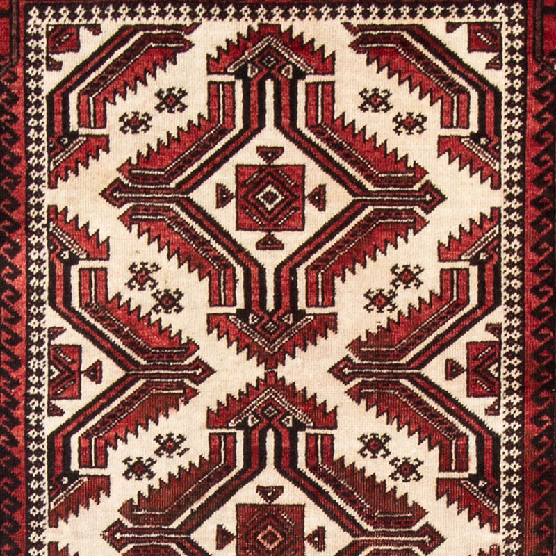 Belutsch Teppich 103x218cm - Orientteppich - rot