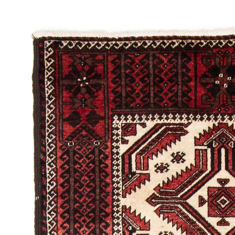 Belutsch Teppich 103x218cm - Orientteppich - rot