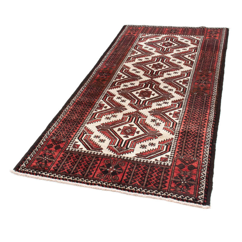 Belutsch Teppich 103x218cm - Orientteppich - rot