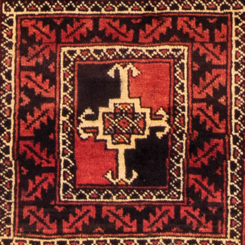 Belutsch Teppich 127 x 236 cm - rot