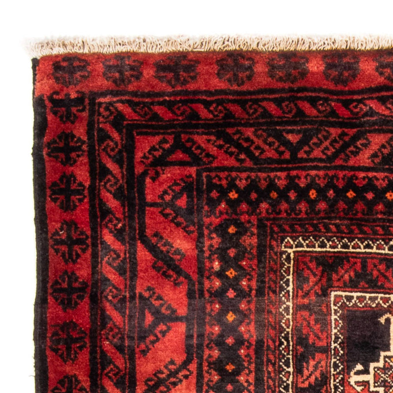 Belutsch Teppich 127 x 236 cm - rot