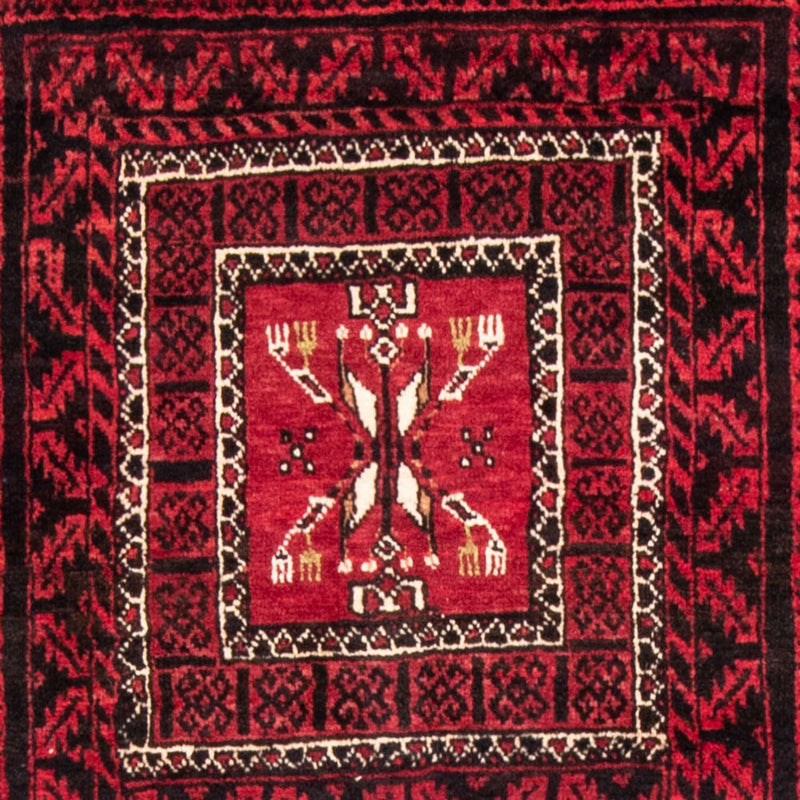 Belutsch Teppich 114x220cm - Orientteppich - rot