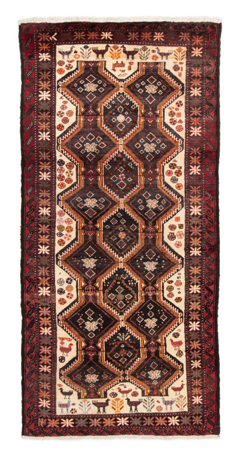 Belutsch Teppich 104x225cm - Orientteppich - beige