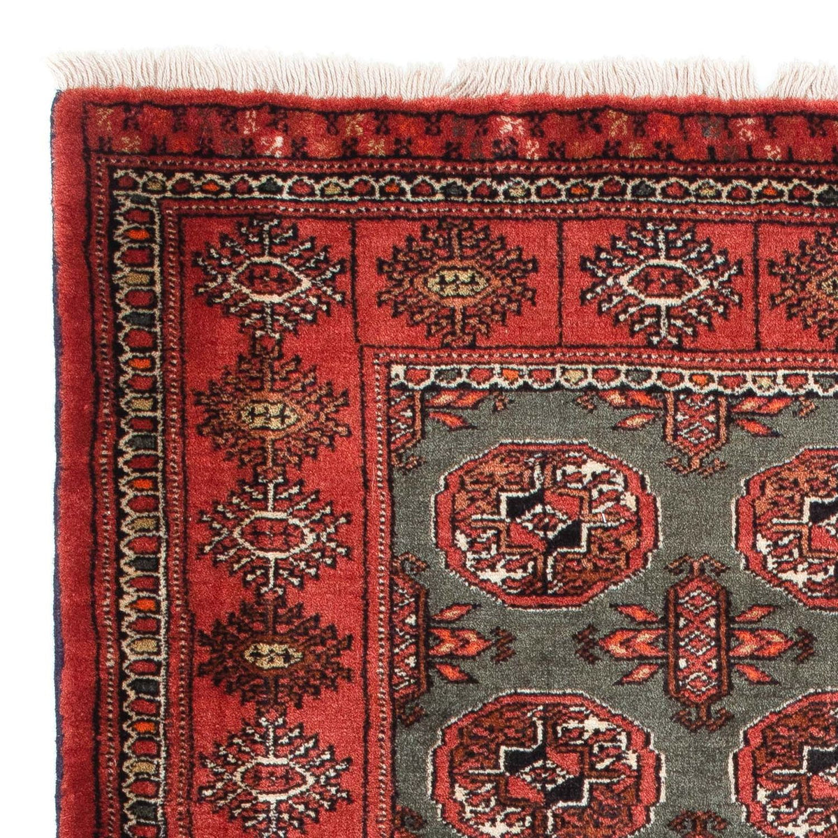 Belutsch Teppich 97x158cm - Orientteppich - grau