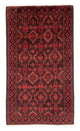 Belutsch Teppich 99 x 187 cm - rot