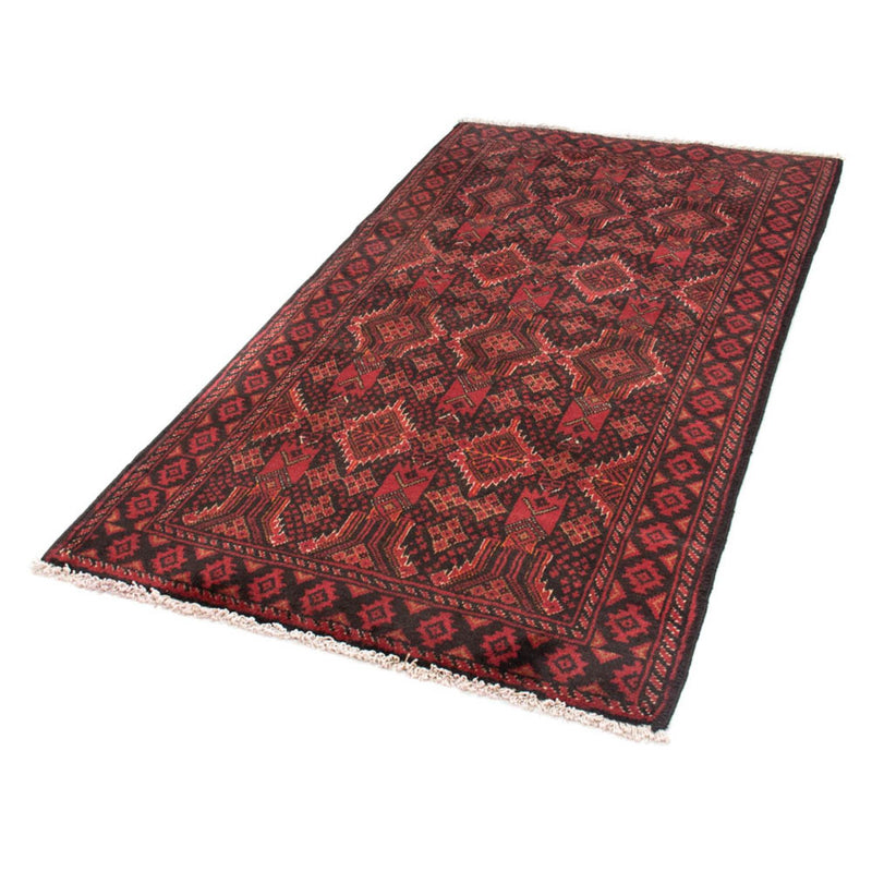 Belutsch Teppich 99 x 187 cm - rot