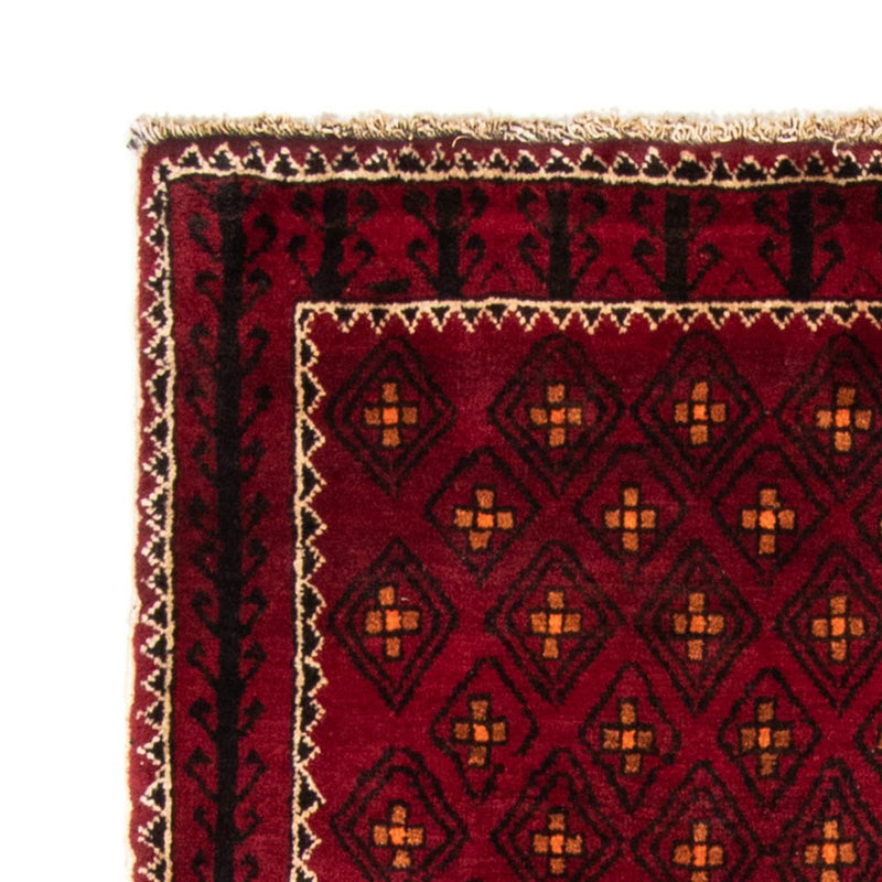 Belutsch Teppich 103 x 182 cm - dunkelrot