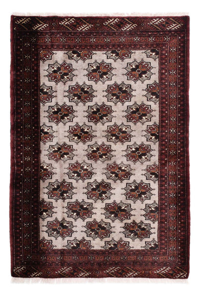 Belutsch Teppich 112x154cm - Orientteppich - grau