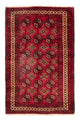 Belutsch Teppich 138 x 190 cm - dunkelrot