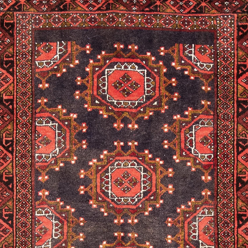 Belutsch Teppich 105 x 194 cm - hellrot
