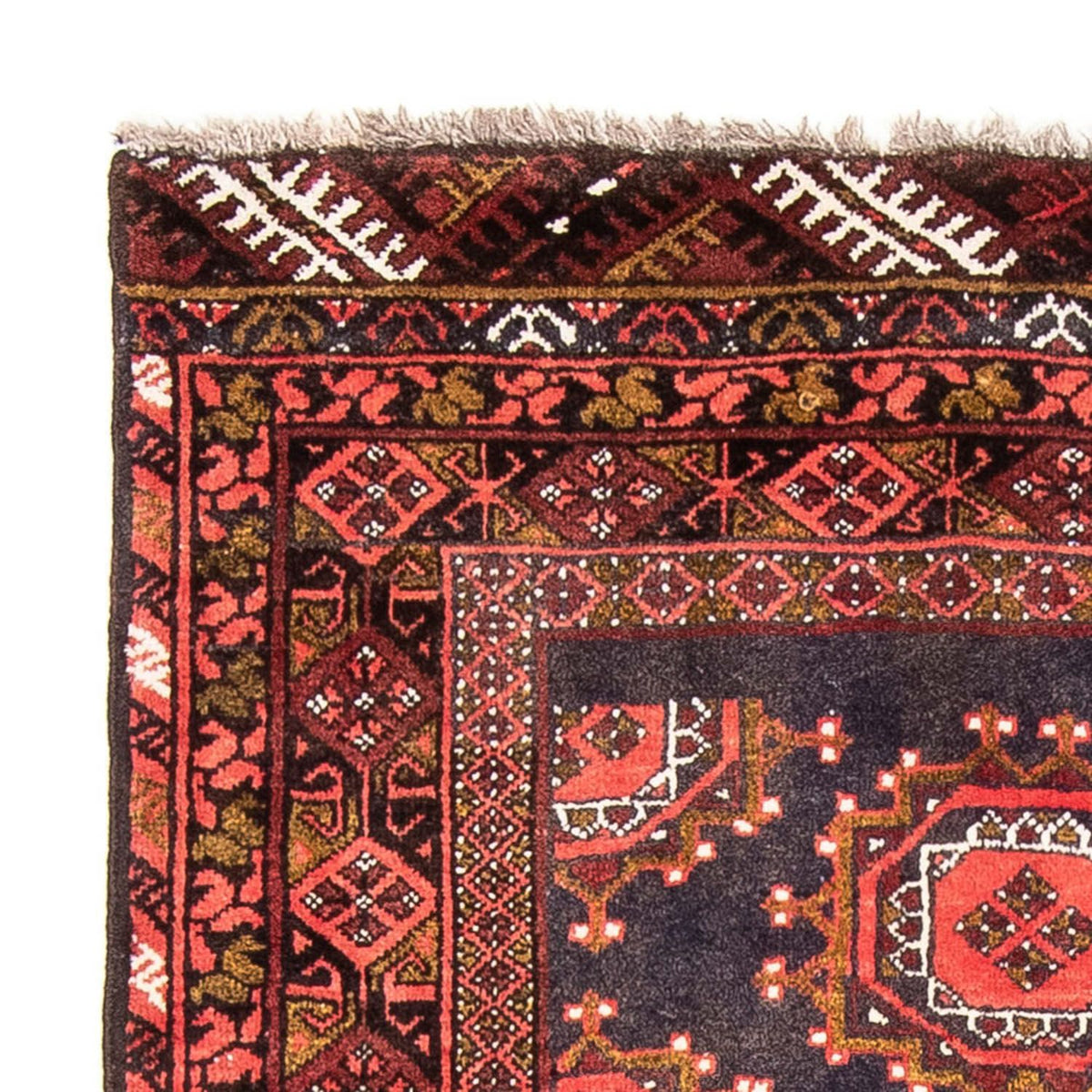 Belutsch Teppich 105 x 194 cm - hellrot
