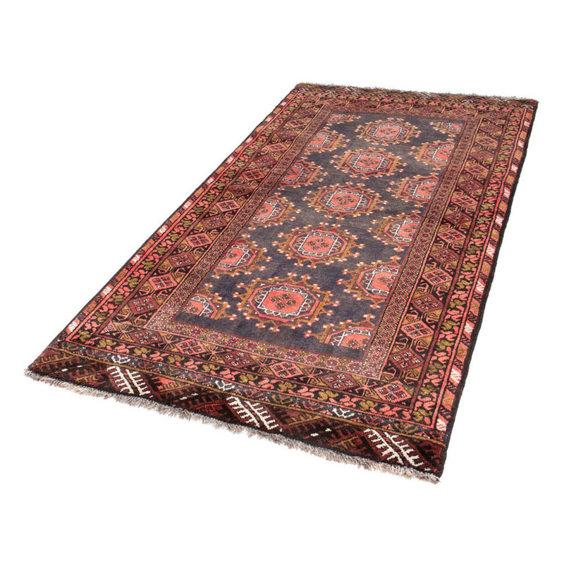 Belutsch Teppich 105 x 194 cm - hellrot