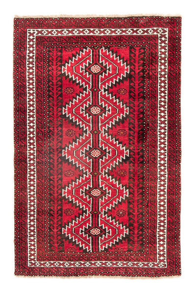 Belutsch Teppich 121x187cm - Orientteppich - rot