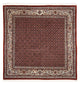 Moud Teppich 196x197cm - Perserteppich - dunkelrot