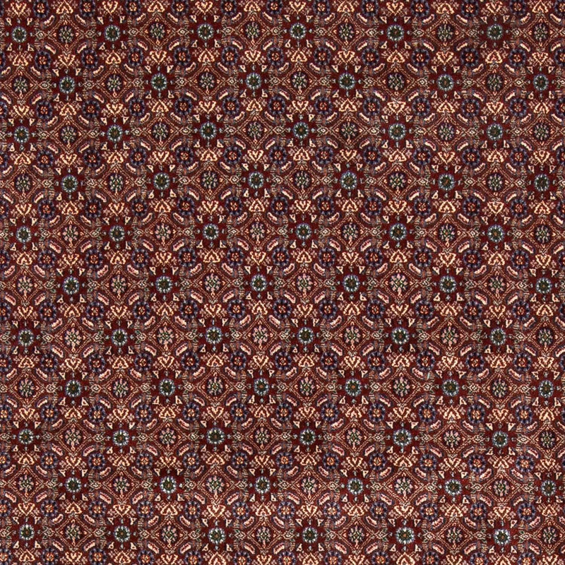 Moud Teppich 196x197cm - Perserteppich - dunkelrot