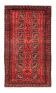 Belutsch Teppich 109 x 197 cm - rot