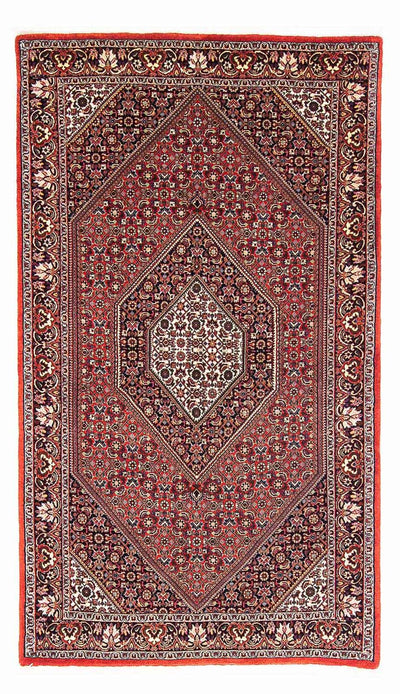 Bidjar Teppich 108x181cm - Perserteppich - rot