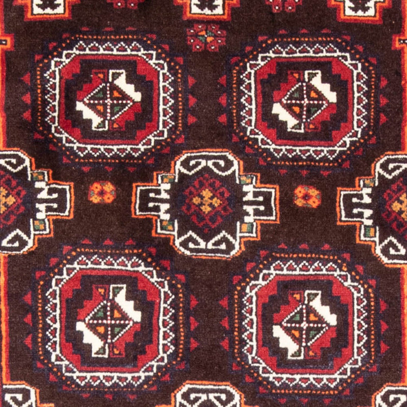 Belutsch Teppich 101x192cm - Orientteppich - rot