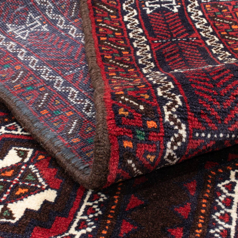 Belutsch Teppich 101x192cm - Orientteppich - rot