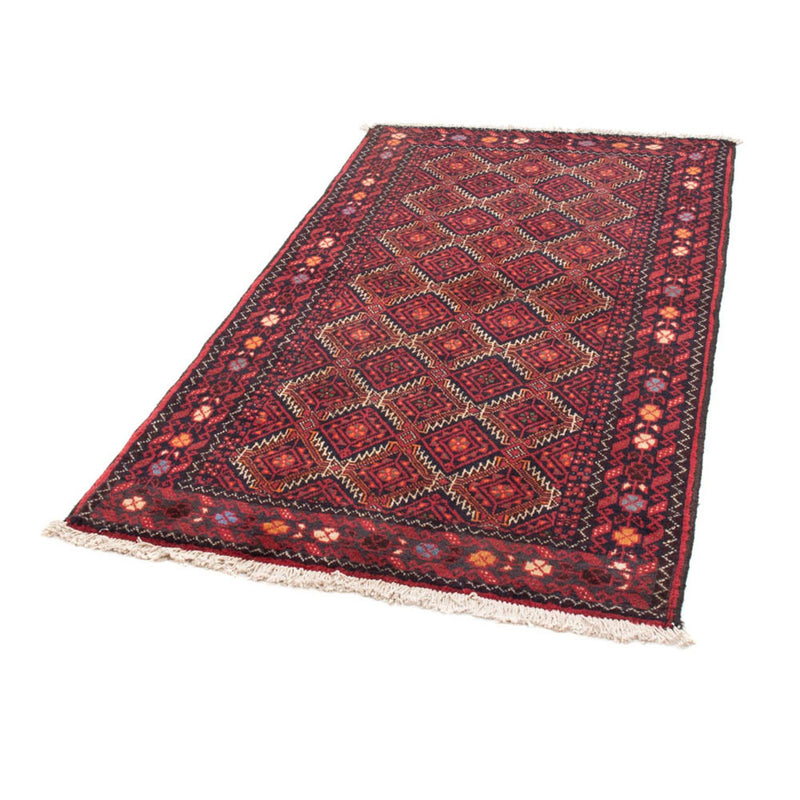 Belutsch Teppich 95 x 175 cm - rot