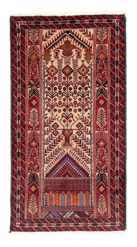 Belutsch Teppich 99 x 195 cm - mehrfarbig – product image