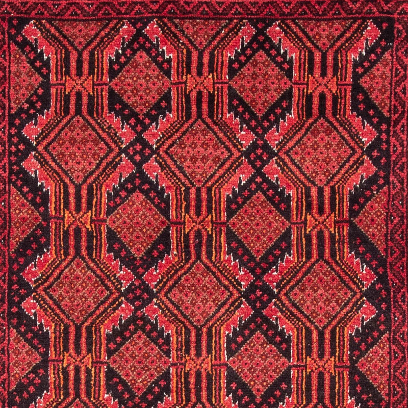 Belutsch Teppich 104x195cm - Orientteppich - rot
