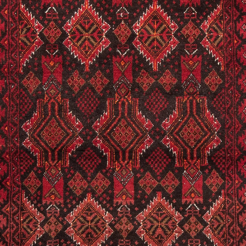 Belutsch Teppich 102x195cm - Orientteppich - rot