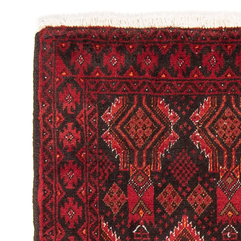 Belutsch Teppich 102x195cm - Orientteppich - rot