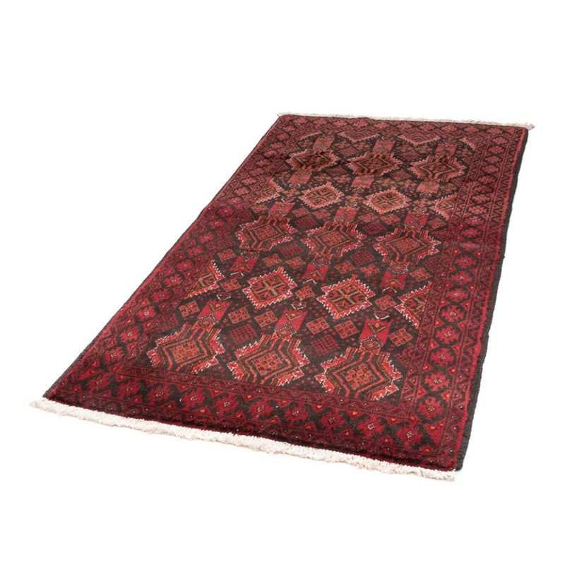 Belutsch Teppich 102x195cm - Orientteppich - rot