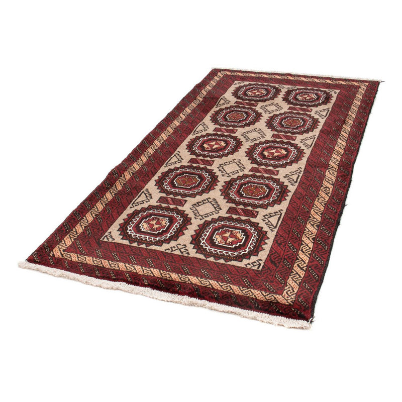 Belutsch Teppich 104x195cm - Orientteppich - beige