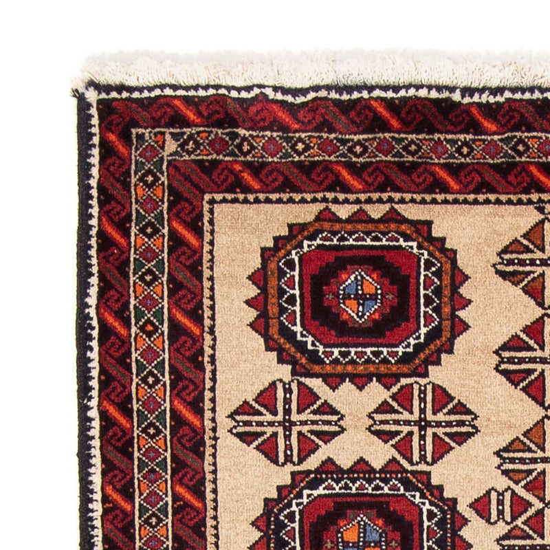 Belutsch Teppich 108x189cm - Orientteppich - beige