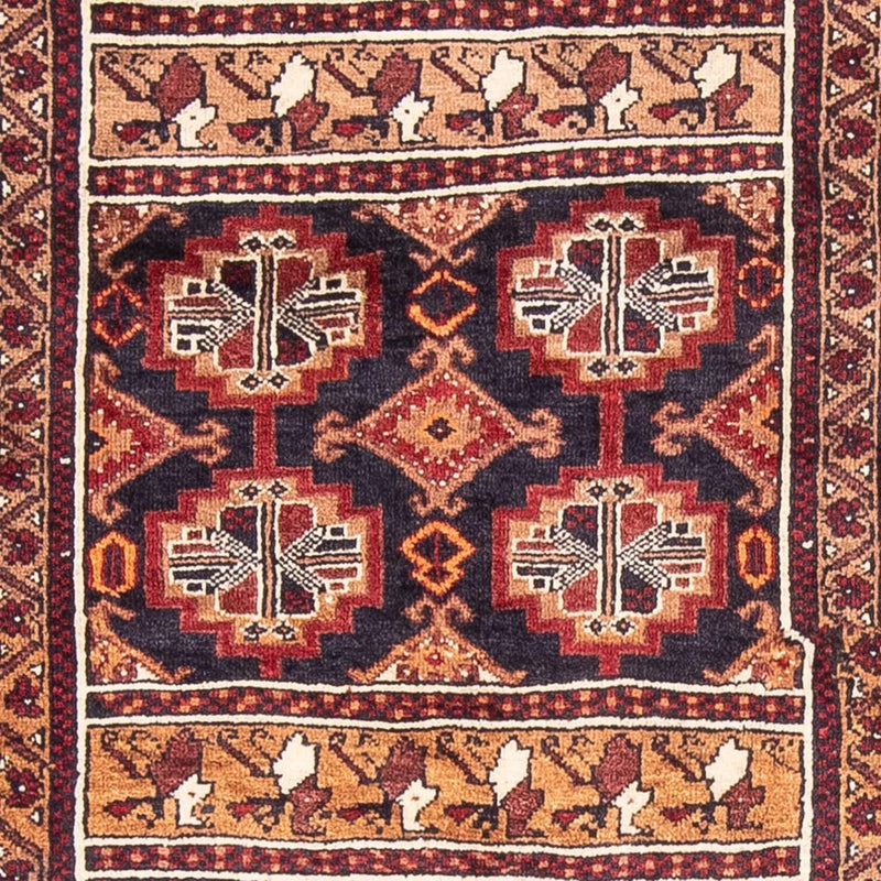 Belutsch Teppich 111 x 201 cm - mehrfarbig
