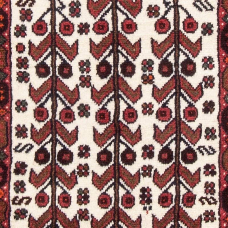 Belutsch Teppich 101 x 191 cm - rot