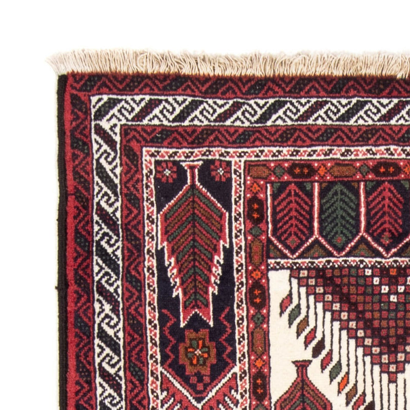 Belutsch Teppich 101 x 191 cm - rot