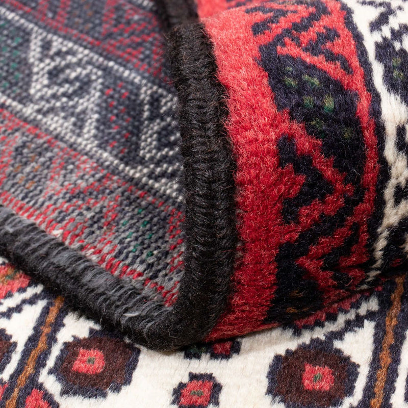 Belutsch Teppich 101 x 191 cm - rot