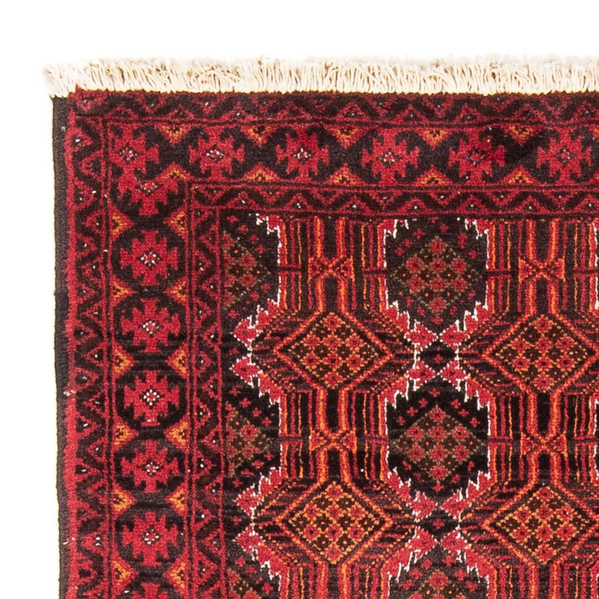 Belutsch Teppich 98 x 184 cm - mehrfarbig