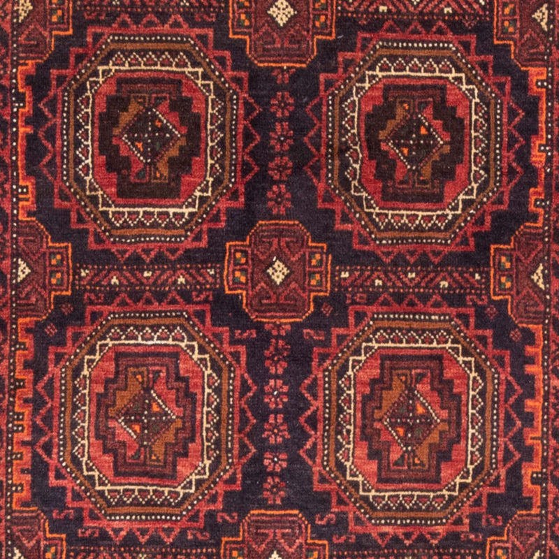 Belutsch Teppich 106x200cm - Orientteppich - hellrot