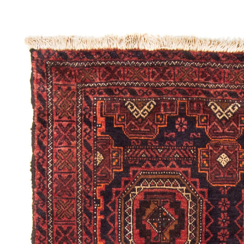 Belutsch Teppich 106x200cm - Orientteppich - hellrot